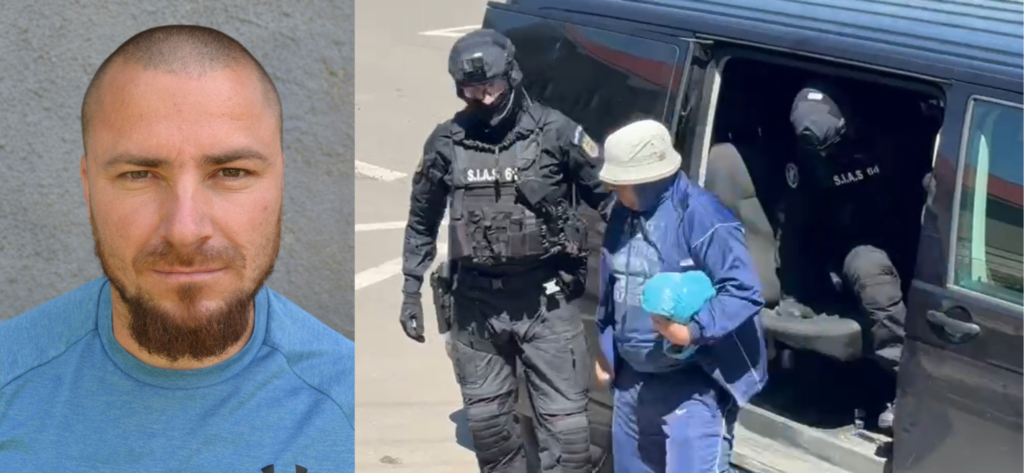 VIDEO Apropiați ai bărbatului din judeţul Mureş care și-a omorât iubita şi i-a dat foc au început să colaboreze cu Poliția colaj emil ganj si apropiat