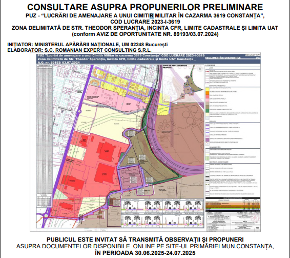 Un cimitir militar va fi construit în Constanța. Peste 3.000 de locuri vor fi amenajate ddd