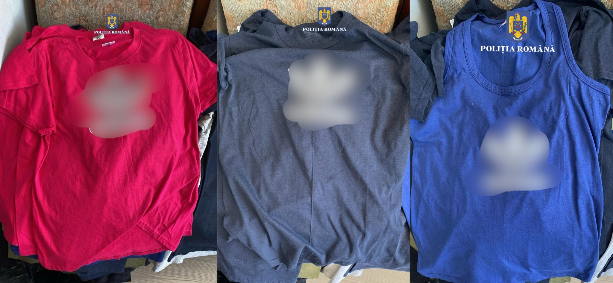 FOTO Dosar penal pentru un bărbat care vindea haine contrafăcute în Murfatlar haine contrafacute