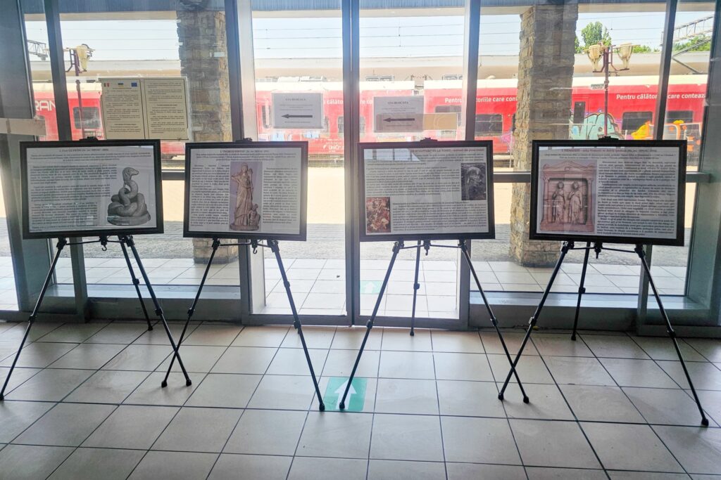 FOTO „Istoria coboară din tren” – Expoziție inedită a Muzeului de Istorie din Constanța, în Gara CFR 4 FOTO „Istoria coboară din tren” – Expoziție inedită a Muzeului de Istorie din Constanța, în Gara CFR muzeu 1