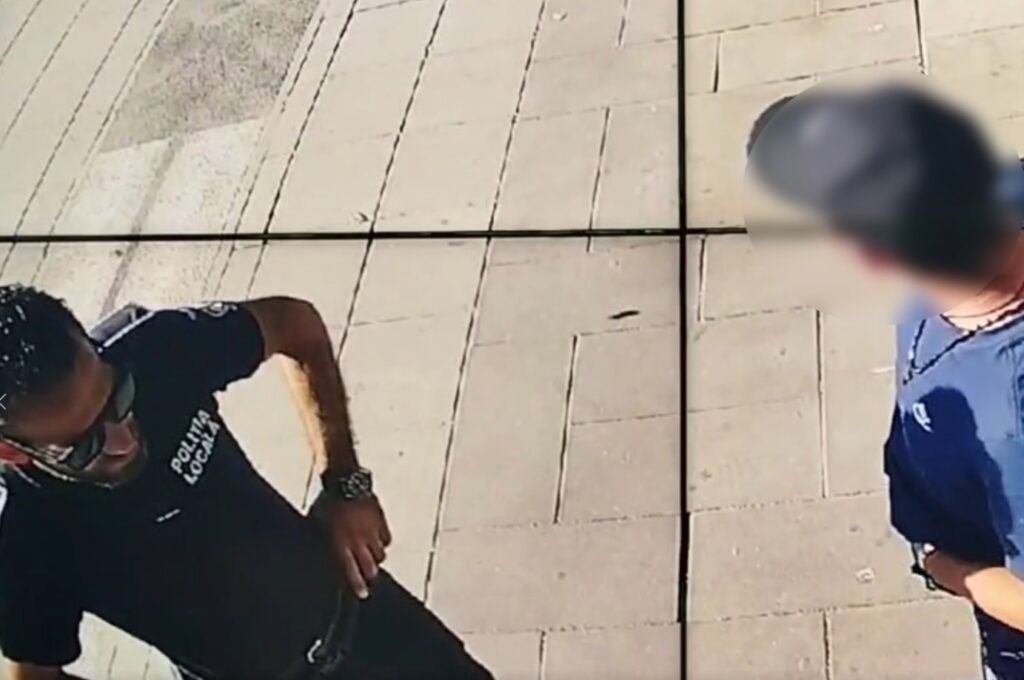 VIDEO Stație de autobuz vandalizată pe bulevardul Alexandru Lăpușneanu/ Autorul a fost prins în flagrant de Poliția Locală 2 VIDEO Stație de autobuz vandalizată pe bulevardul Alexandru Lăpușneanu/ Autorul a fost prins în flagrant de Poliția Locală statie 2