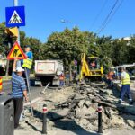 Restricții de trafic pe bulevardul Tomis: încep lucrările de reabilitare a trotuarelor și modernizare a iluminatului public 1 2 25 1