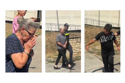 UPDATE VIDEO Magistrații au decis: Executorul și consilierul AUR rămân în arest preventiv/ Instanța a admis cererea DIICOT pentru toți arestații din „Fabrica de Moșteniri” IMG 9423 1