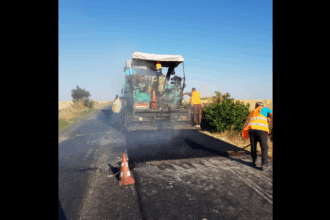 Lucrări în desfășurare pe drumurile județene: asfaltare pe DJ 391 Cerchezu – Negru Vodă Screenshot 2025 08 04 114611