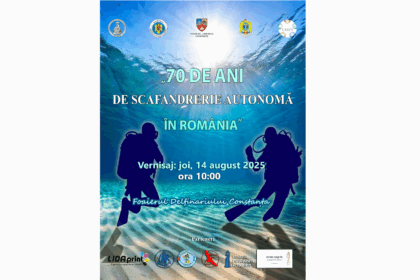 Muzeul de Istorie Națională și Arheologie Constanța marchează 70 de ani de scafandrerie autonomă printr-o expoziție aniversară la Delfinariul Constanța Screenshot 2025 08 12 170909