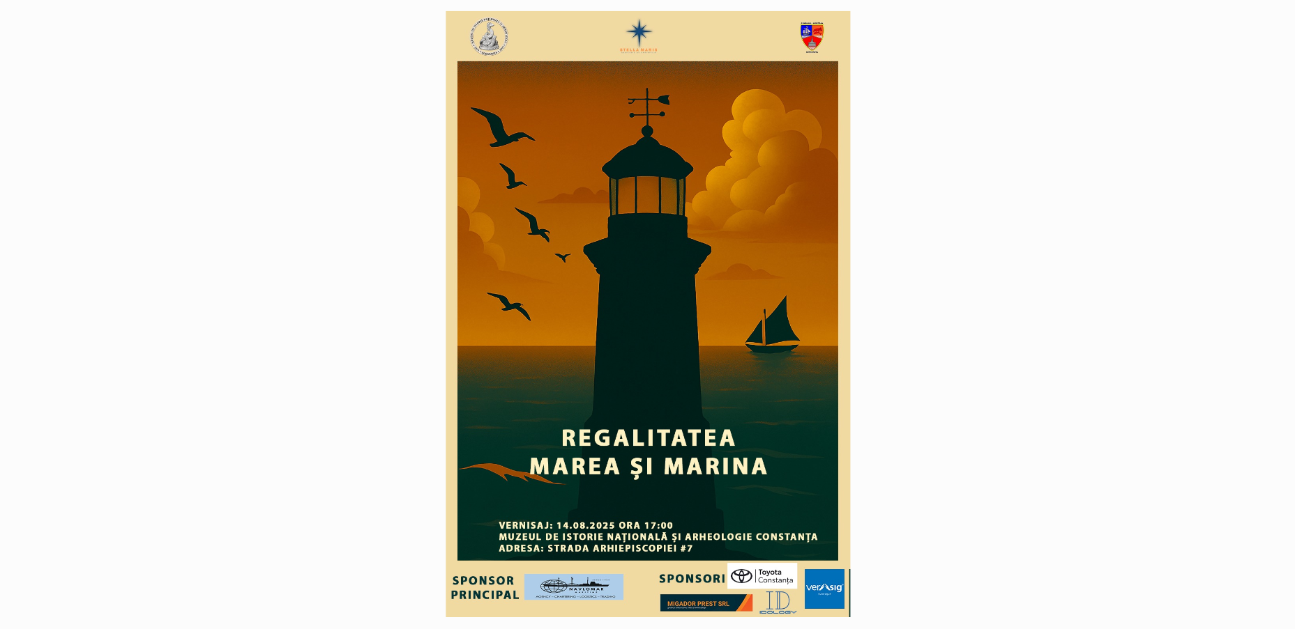 Muzeul de Istorie Națională și Arheologie Constanța prezintă: Ziua Marinei Române în perioada regală – Periplu pe valurile istoriei Screenshot 2025 08 12 220414