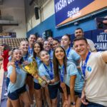 FOTO Echipa UOC, pe podiumul european! Medalie de bronz la Campionatul Universitar de Volei Feminin 2025 UOC 1 1