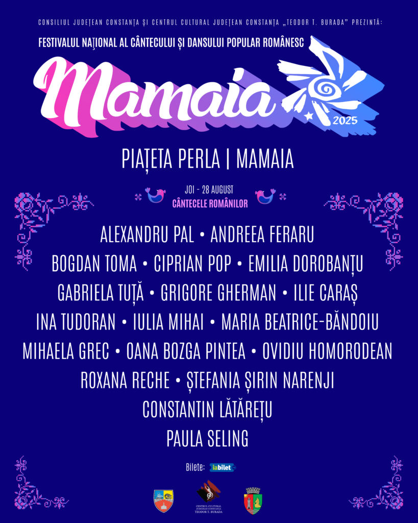 Festivalul „Mamaia” 2025 – cântecul, dansul și portul românesc, pe scena din Piațeta Perla/ Program folclor foto 2