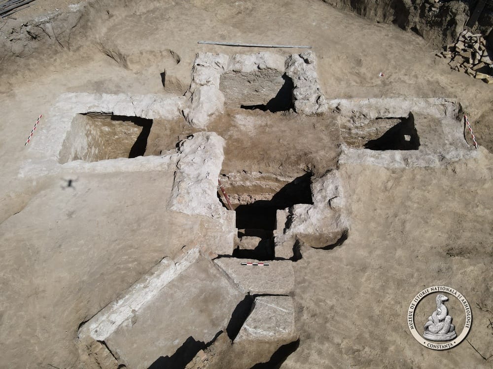 FOTO Descoperire arheologică de excepție la Constanța: hypogeu roman din secolul IV IMG 5654