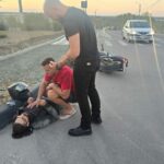 FOTO VIDEO Motociclist implicat într-un accident la intrare în Năvodari WhatsApp Image 2025 09 15 at 19.24.58 1