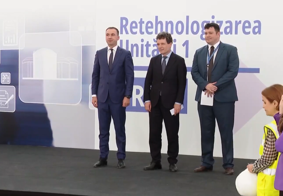 VIDEO UPDATE Președintele României, Nicușor Dan, a vizitat CNE Cernavodă: nuclearul este una din zonele în care, în competiția globală, România are un avantaj competitiv 4 VIDEO UPDATE Președintele României, Nicușor Dan, a vizitat CNE Cernavodă: nuclearul este una din zonele în care, în competiția globală, România are un avantaj competitiv image 4